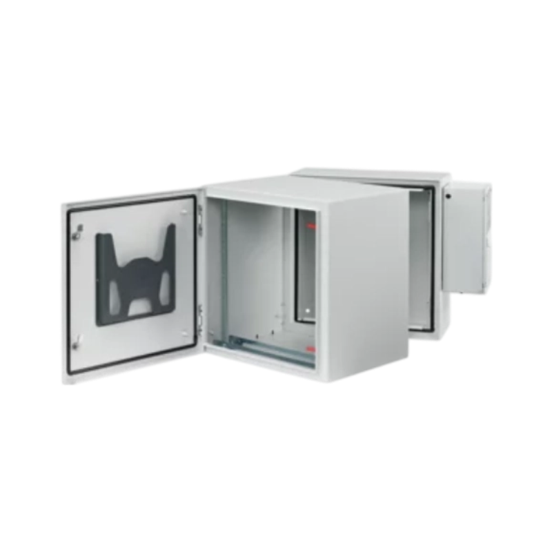 Dual-Hinged AC-Type Steel HMI Enclosure